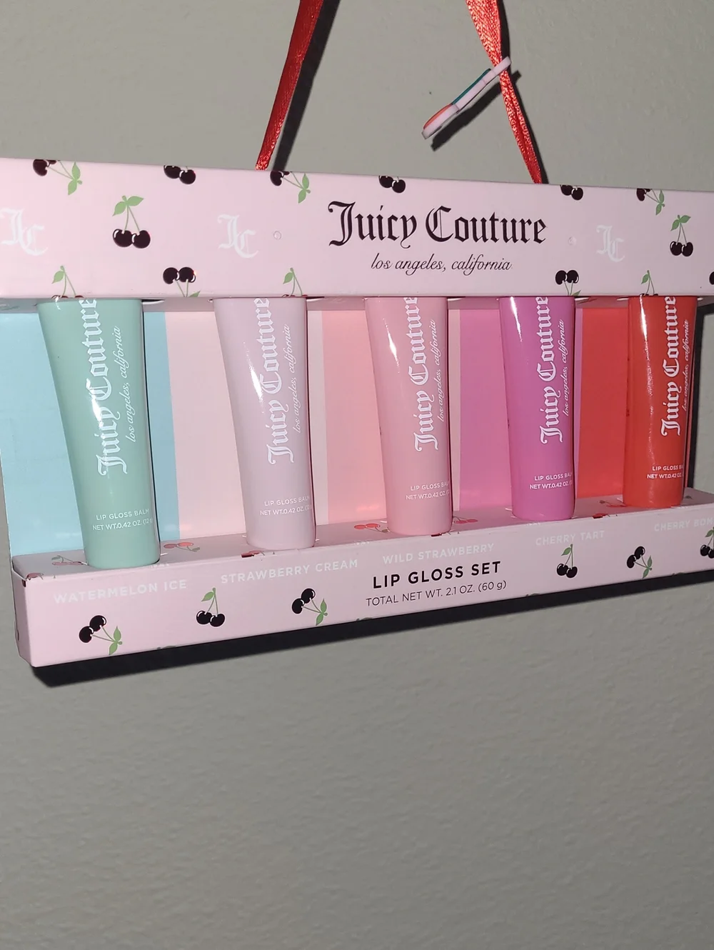 Juicy Couture Assorted Pastel & Coral Lip Gloss Set